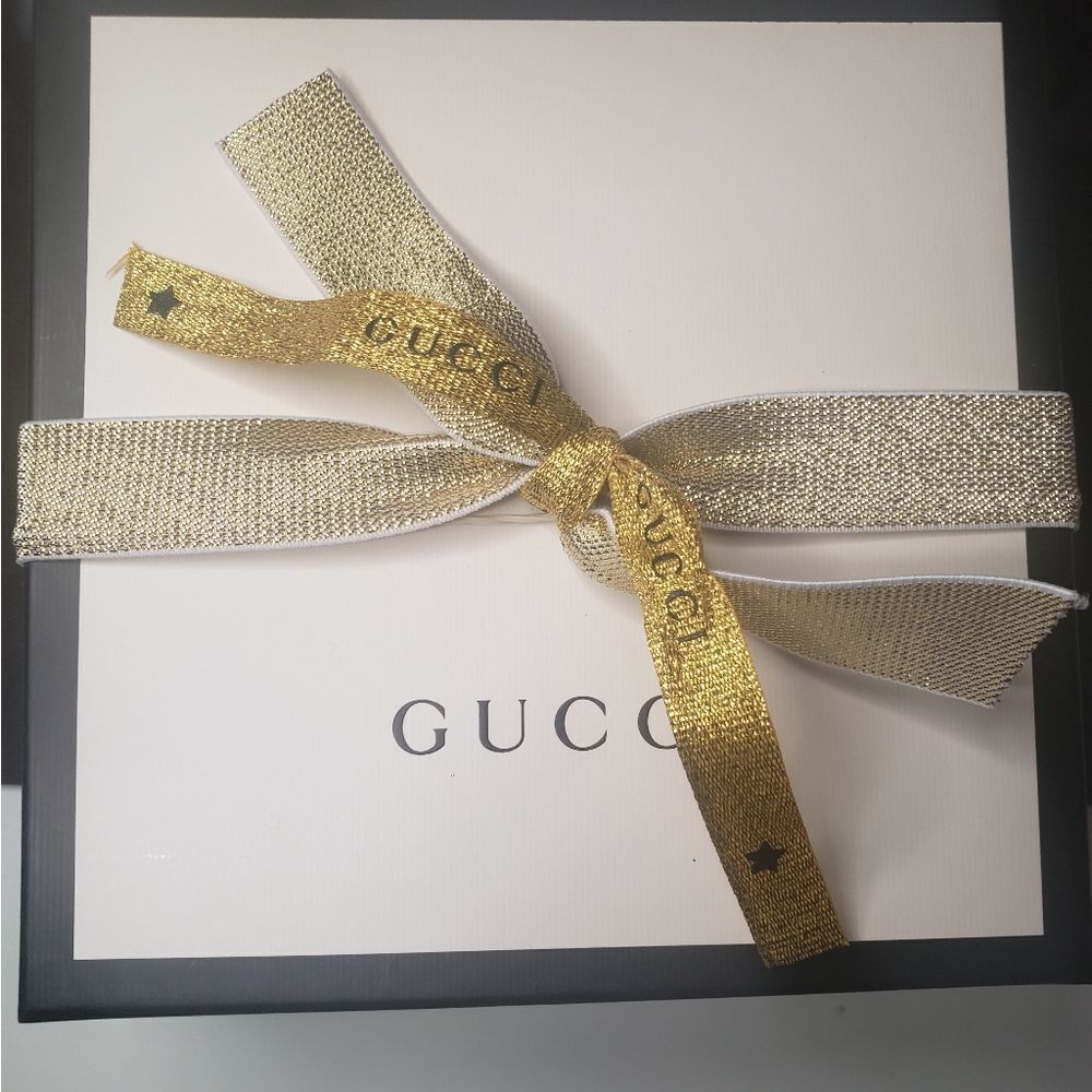 Gucci Gift Box Dustbag and Ribbon